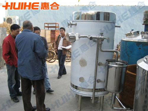 巴基斯坦驗貨UHT超高溫瞬時滅菌機